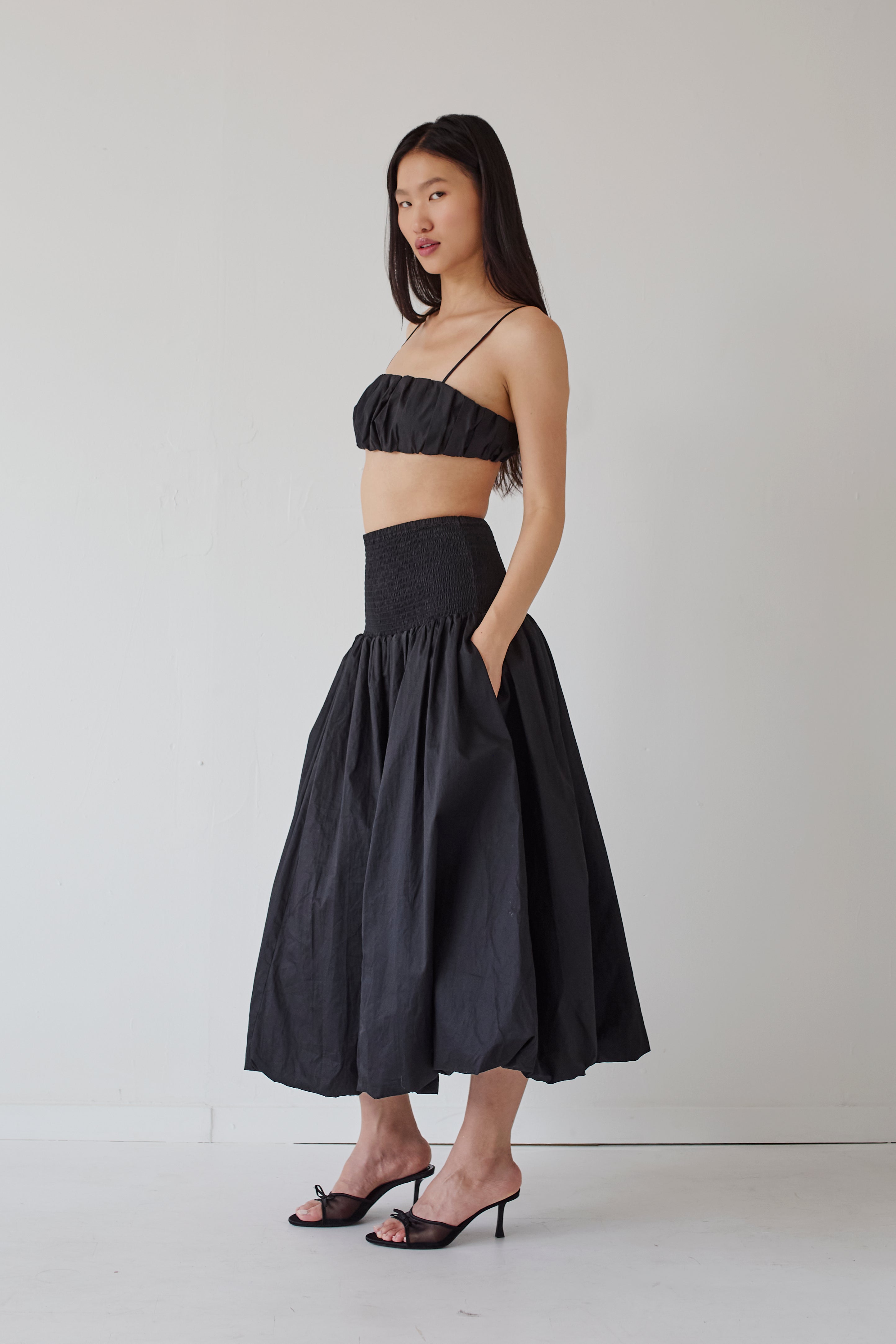 MIMI puff skirt M / Black MIMI puff skirt M / Black
